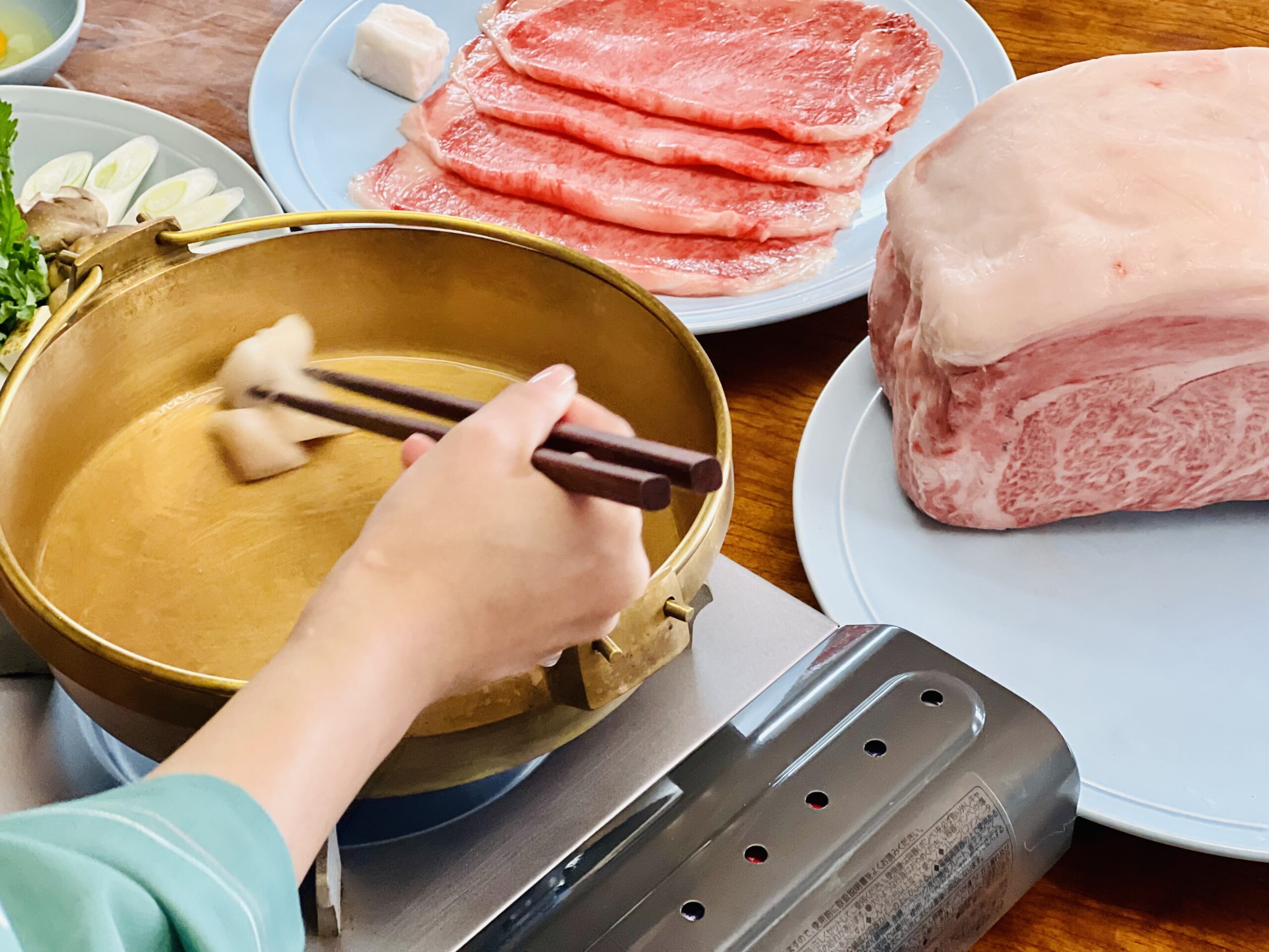 【忘年会　米沢牛すき焼きの美味しさ】～幸せを分かち合う～ イメージ