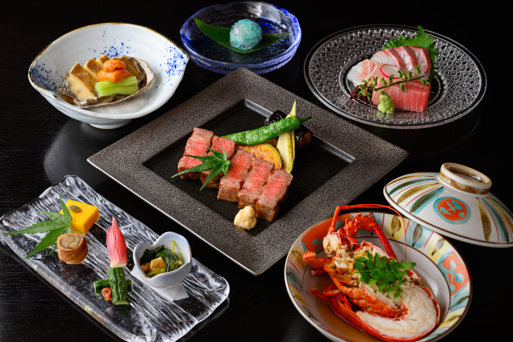 日本料理　松阪牛フィレステーキ会席 33,000円　極上の米沢牛を愉しむ夏のステーキフェア特別献立 イメージ