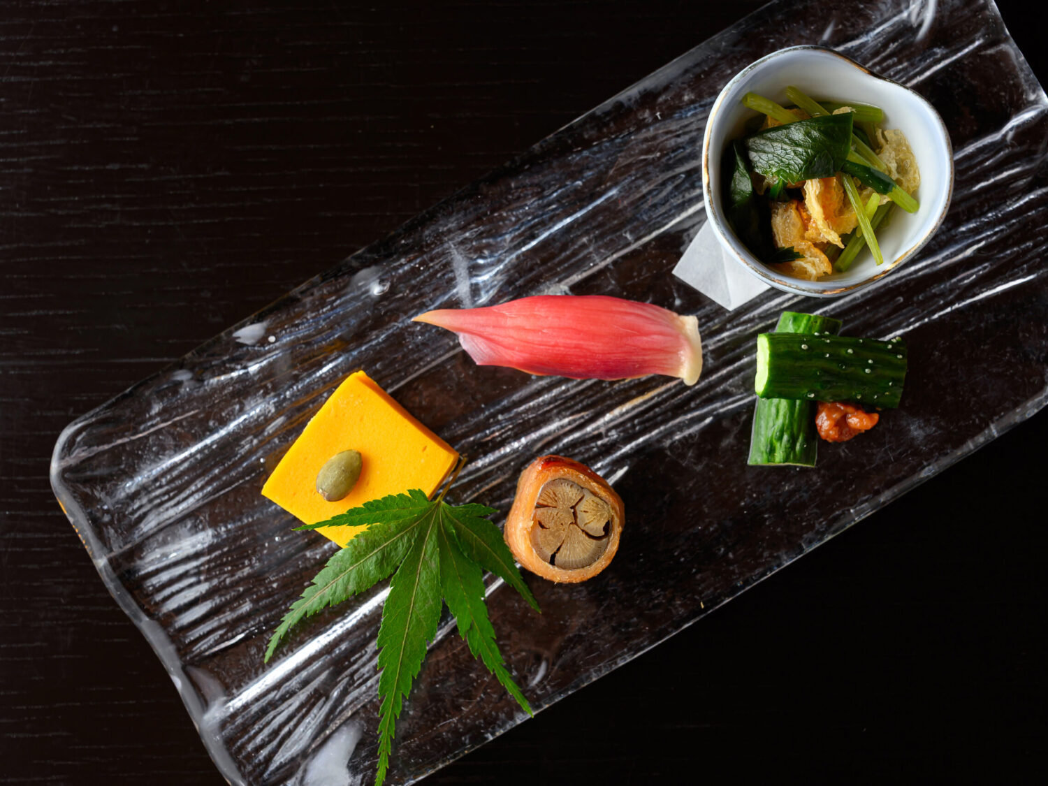 【高松会席】季節の会席料理　16,500円　～季節のお料理と黒毛和牛フィレステーキをご堪能いただけます～ イメージ